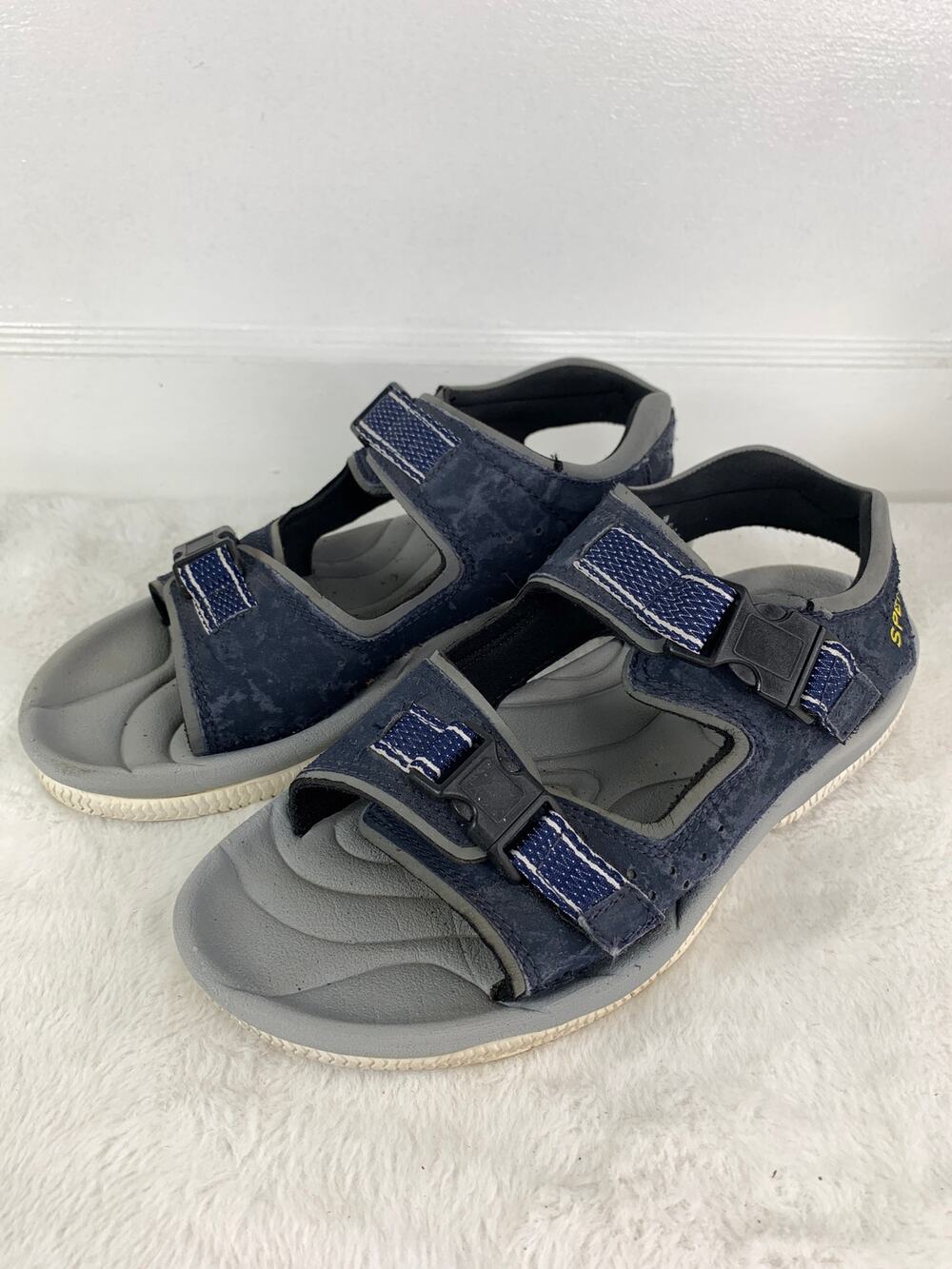 Sperry Men’s Navy Adjustable Strap Sandals Size 9M